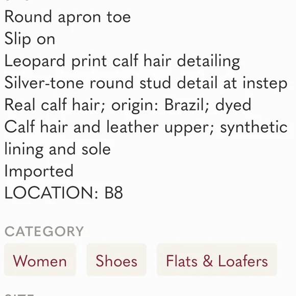 Coach Harper Calf Hair Studded Loafers - Picture 10 of 10